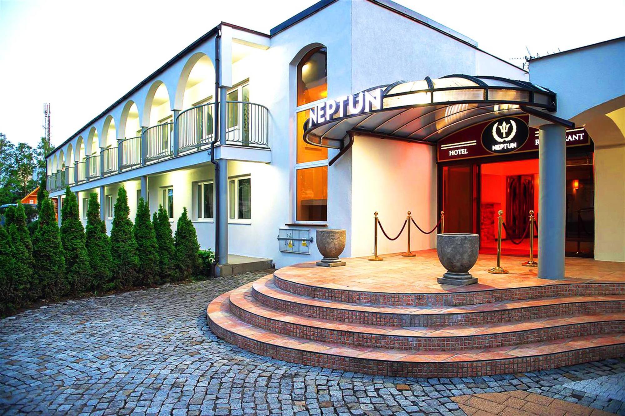 Hotel Neptun Jastrzębia Góra Dış mekan fotoğraf